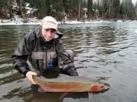 Another of Ethan's AWESOME British Columbia Steelhead ...