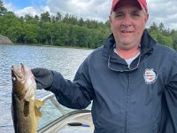 Brian with a Walleye from The French River ...