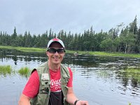 Lyndon Fly Fishing on one of his favourite Newfoundland Atlantic Salmon Streams ...
