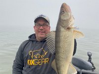 Ross with a great Lake St. Clair Walleye ...