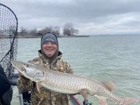 Another of Will's Lake St. Clair December Musky ...