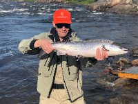 James Atlantic Salmon Fishing on The Hunt River in Labrador ...